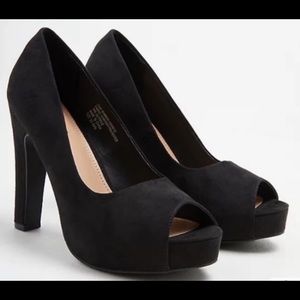 Torrid Peep Toe Pumps